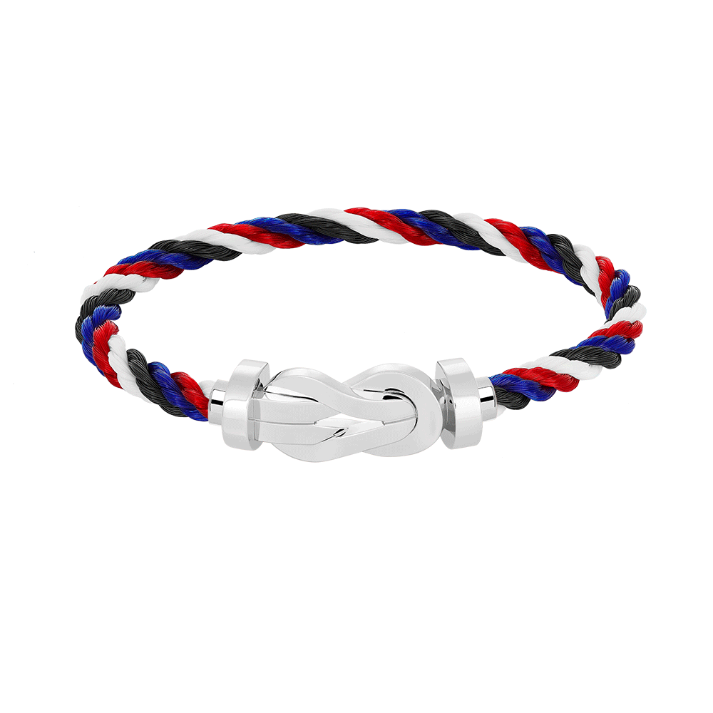 ¡®Lumi¡¯CHANCE LARGE 8 FIGURE BUCKLE NO DIAMOND BRACELET SILVER