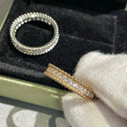 ¡®Lumi¡¯PERLEE DIAMOND SILVER RING