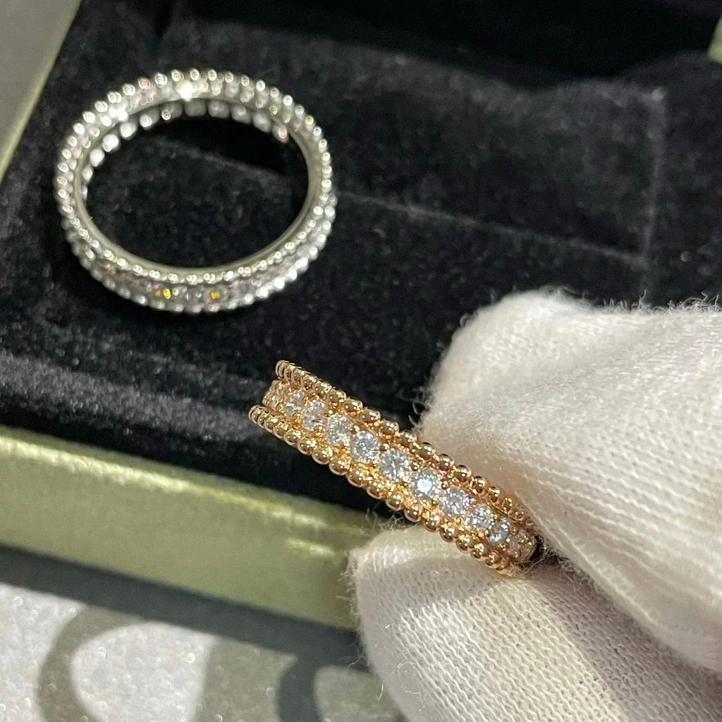 ¡®Lumi¡¯PERLEE DIAMOND ROSE GOLD RING
