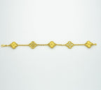 [Lumi jewelry] CLOVER 5 MOTIF LASER BRACELET COLLECTION