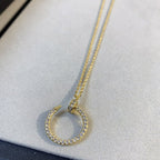 ¡®Lumi¡¯JUSTE NECKLACE GOLD DIAMONDS