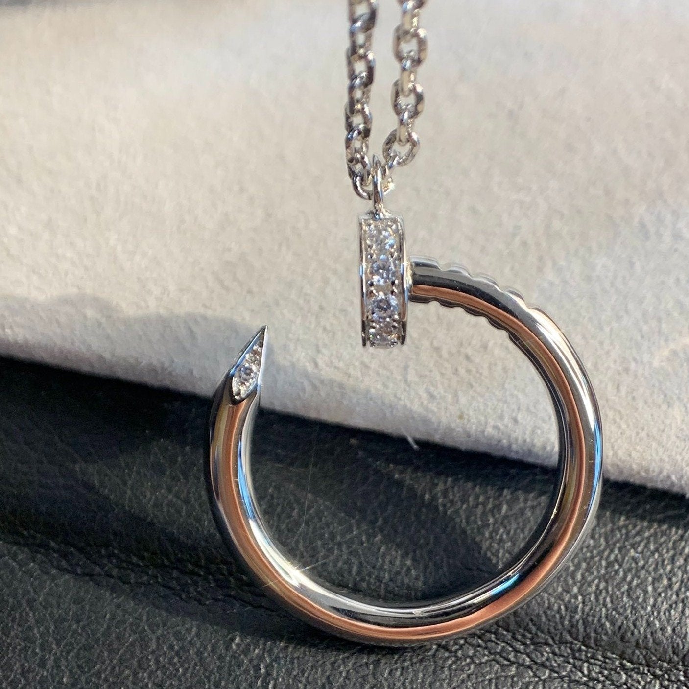 ¡®Lumi¡¯JUSTE NECKLACE SILVER