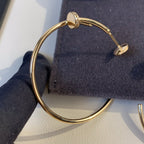 ¡®Lumi¡¯JUSTE EARRINGS GOLD DIAMONDS 1.8MM