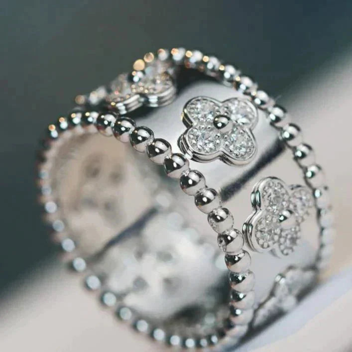 ¡®Lumi¡¯CLOVER KALEIDOSCOPE RING 10MM
