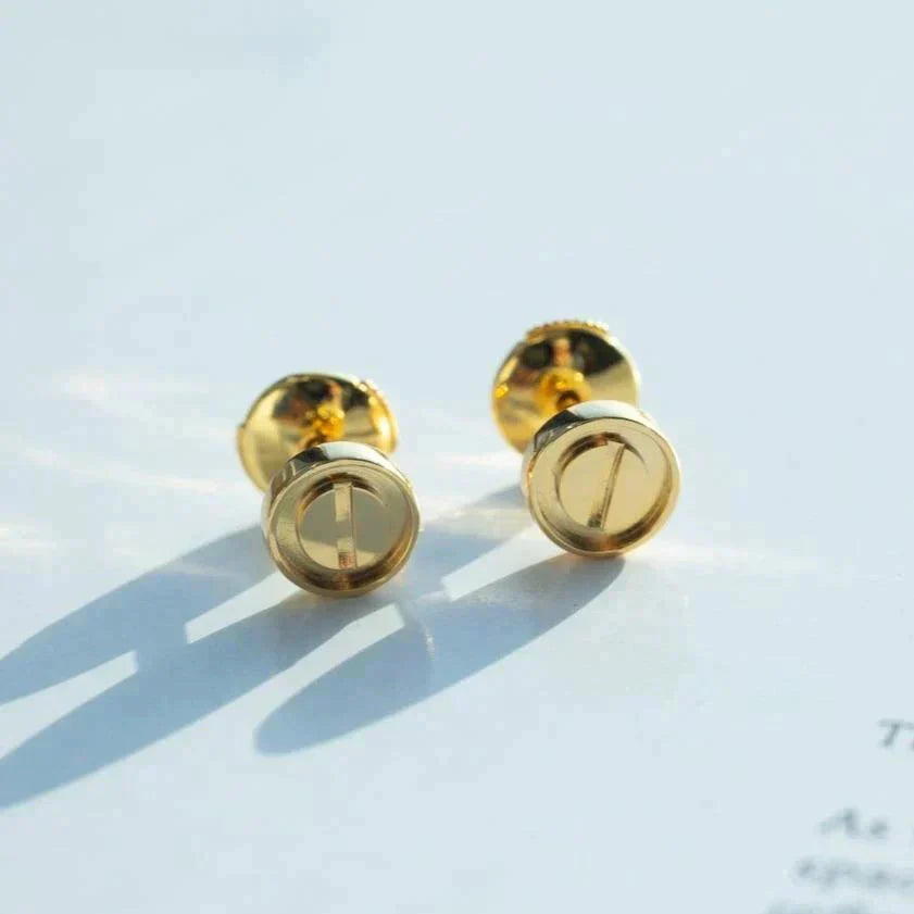 ¡®Lumi¡¯LOVE EARRINGS GOLD 10MM