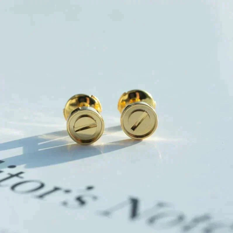 ¡®Lumi¡¯LOVE EARRINGS GOLD 10MM