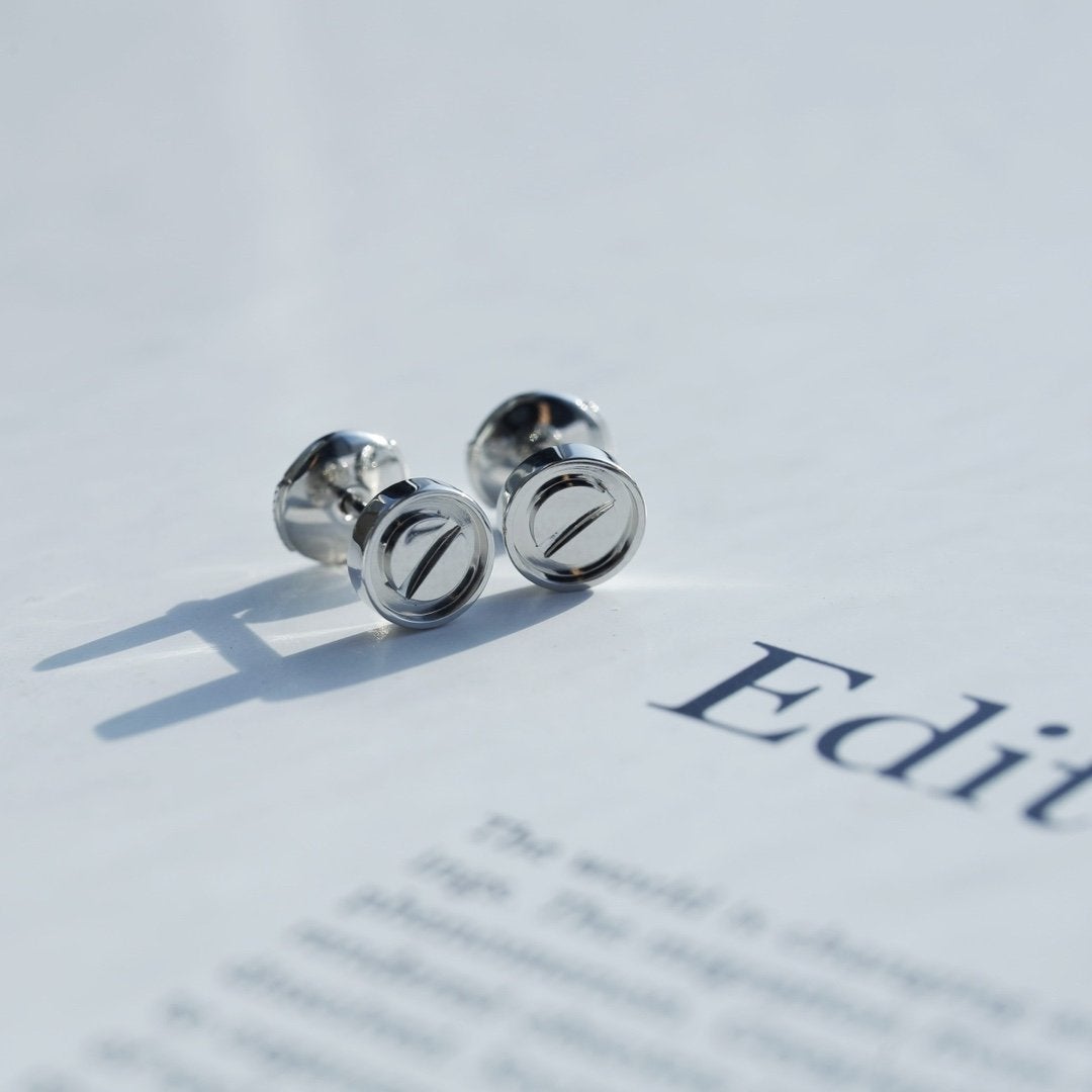 ¡®Lumi¡¯LOVE EARRINGS SILVER 10MM