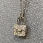 Lumi CONSTANCE Anhänger-Diamantkette 