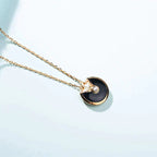 ¡®Lumi¡¯AMULETTE GOLD CARNELIAN ONYX NECKLACE
