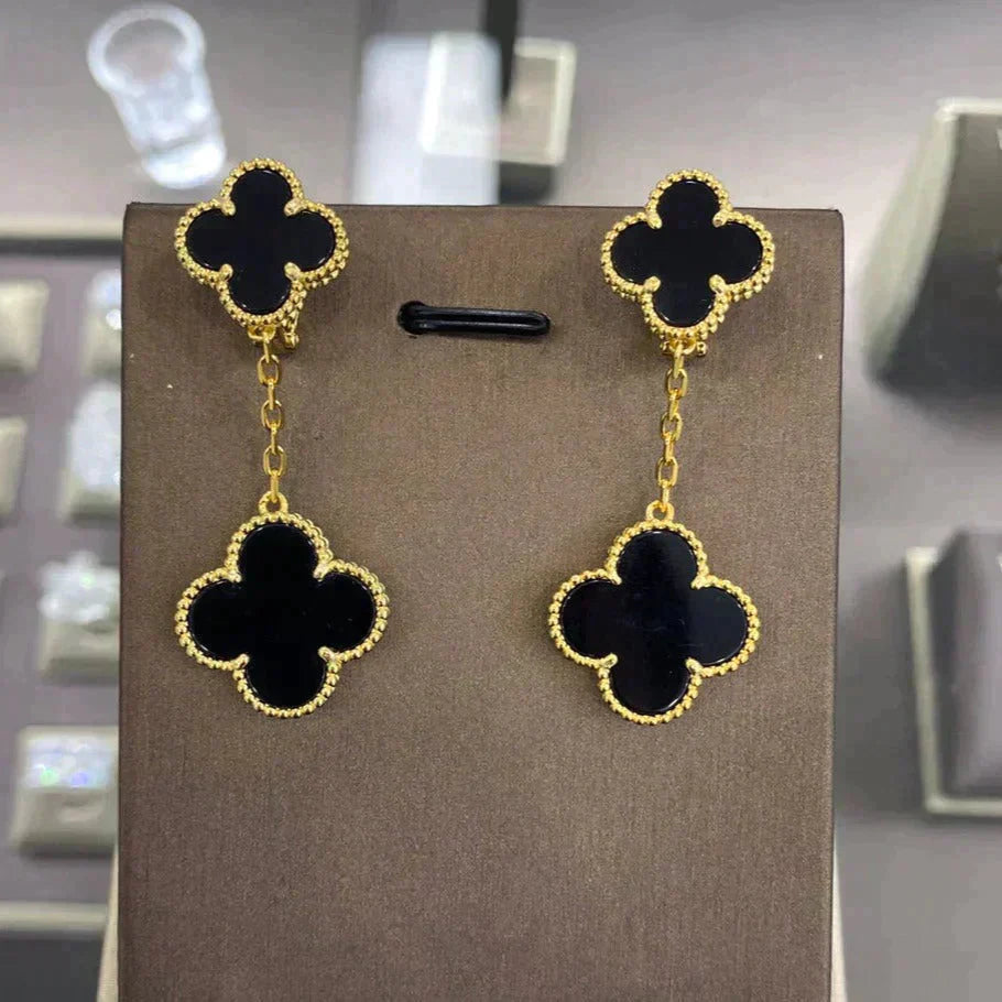 ¡®Lumi¡¯CLOVER 2 MOTIFS  EARRINGS (MULTIPLE CHOICESC