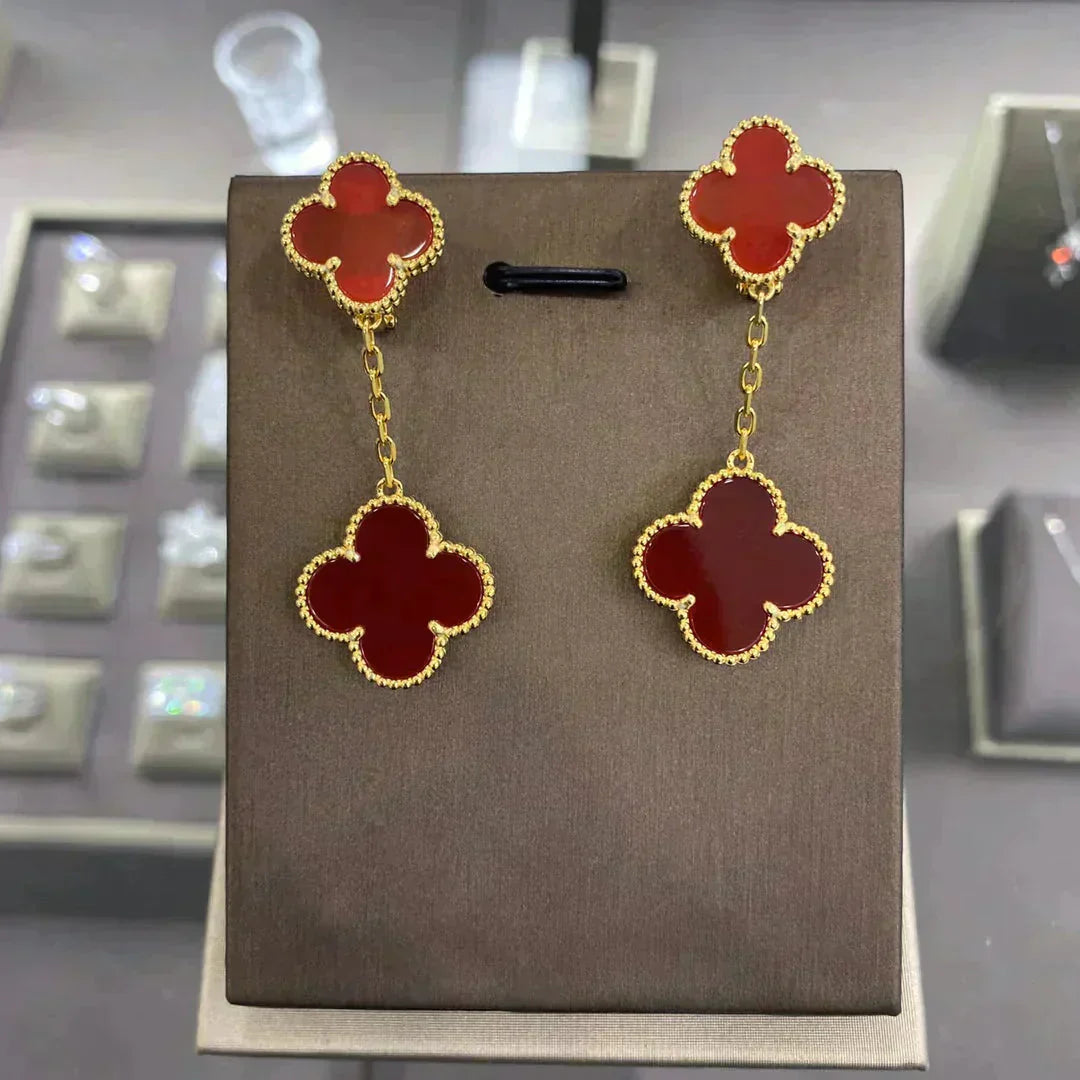 ¡®Lumi¡¯CLOVER 2 MOTIFS  EARRINGS (MULTIPLE CHOICESC