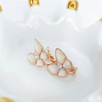 ¡®Lumi¡¯BUTTERFLY MOP DIAMOND EARRINGS