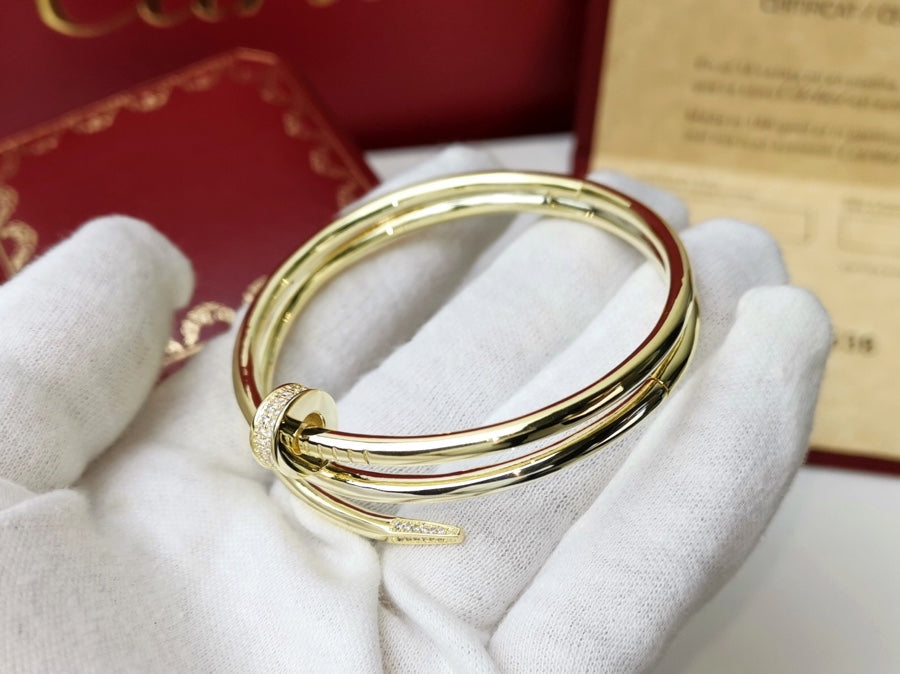 LumiJUSTE Armband, 3,5 mm, zweireihig, Diamant