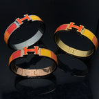 LumiH Armband Orange Regenbogen Keramik