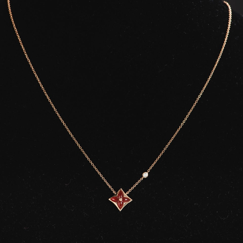 ¡®Lumi¡¯Sternkette, Roségold, 1 Diamant