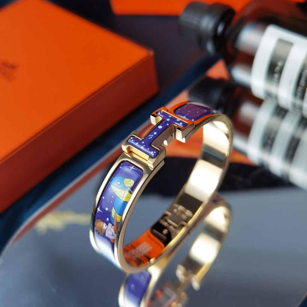 ¡®Lumi¡¯H STAR AND MOON BRACELET 12MM