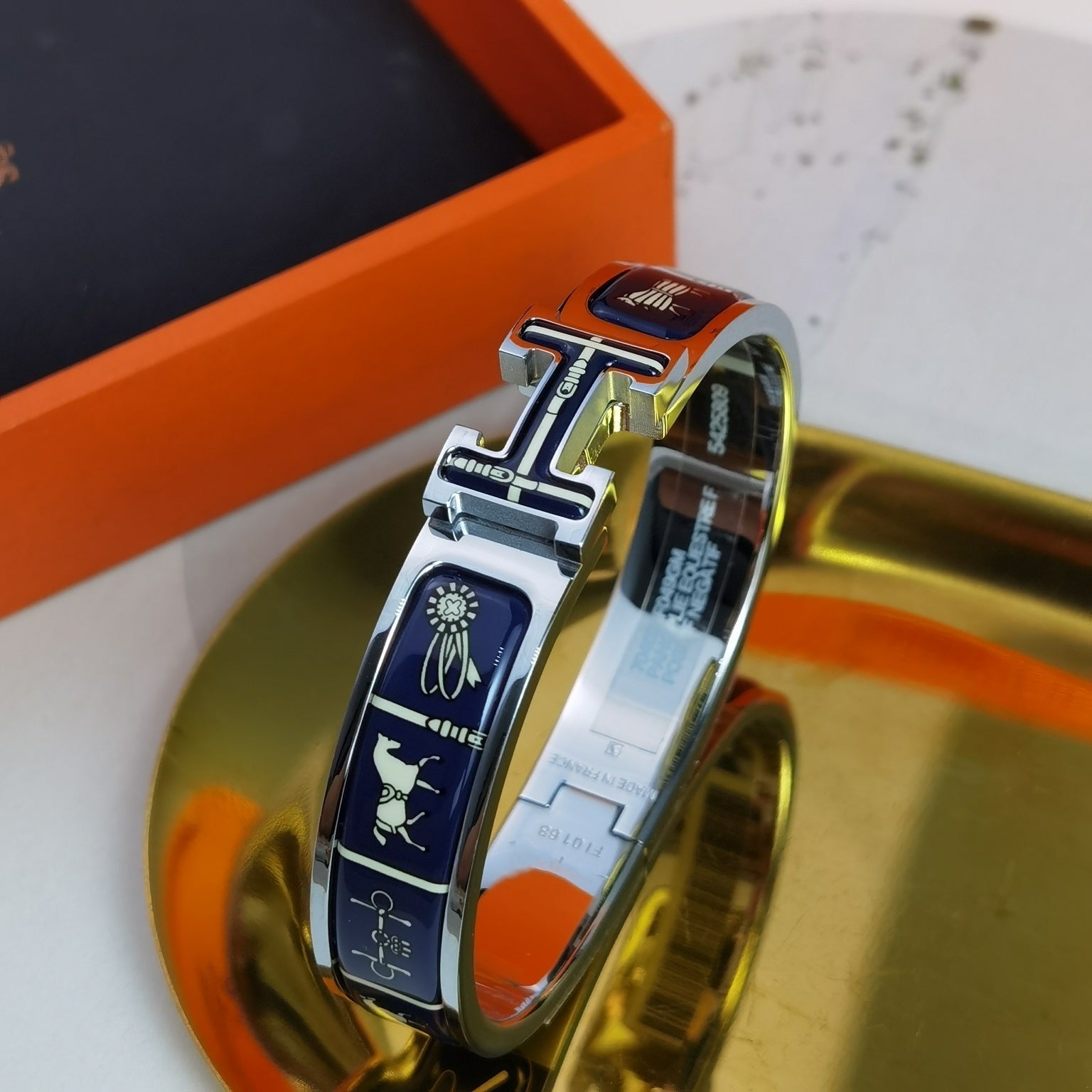 ¡®Lumi¡¯H COUVERTURES DUNKELBLAUES ARMBAND