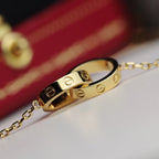 Lumi® LOVE KETTE DOPPELRING GOLD