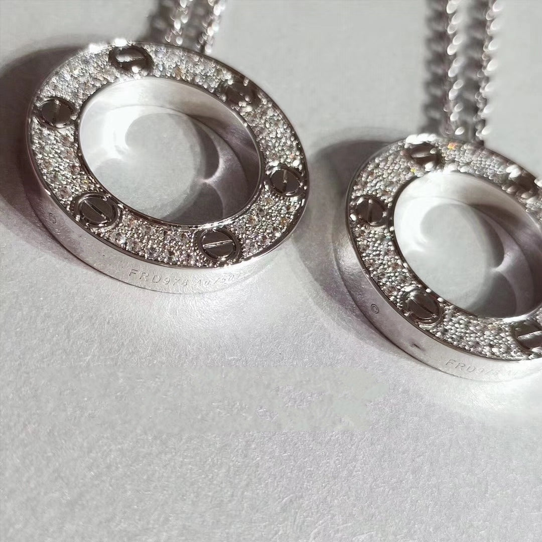 ¡®Lumi¡¯LOVE NECKLACE ADJUSTABLE SILVER