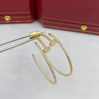 ¡®Lumi¡¯JUSTE EARRINGS FULL DIAMONDS 1.8MM