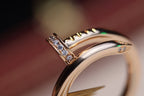 ¡®Lumi¡¯JUSTE RING 2.65MM PINK GOLD DIAMOND