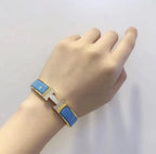 LumiH CLOUD BLUE ARMBAND GOLD DIAMANT