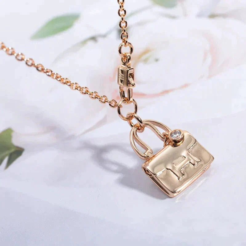 ¡®Lumi¡¯AMULETTE-ANHÄNGER ROSÉGOLD-KETTE