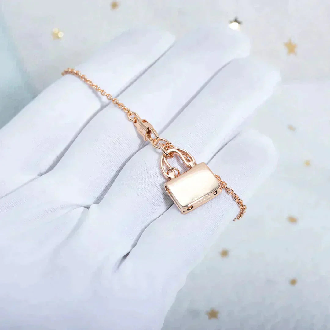 ¡®Lumi¡¯AMULETTE-ANHÄNGER ROSÉGOLD-KETTE
