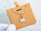 ¡®Lumi¡¯AMULETTE PEDANT ROSE GOLD NECKLACE