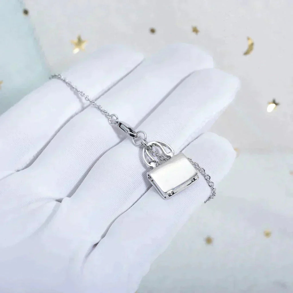 ¡®Lumi¡¯AMULETTE PEDANT SILVER NECKLACE