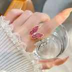 ¡®Lumi¡¯TWIN BUTTERFLY DIAMOND RING