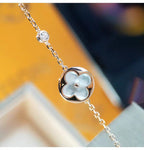 Lumi® Sonnenmopp-Gold-Halskette mit 1 Diamanten