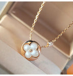 Lumi® Sonnenmopp-Gold-Halskette mit 1 Diamanten