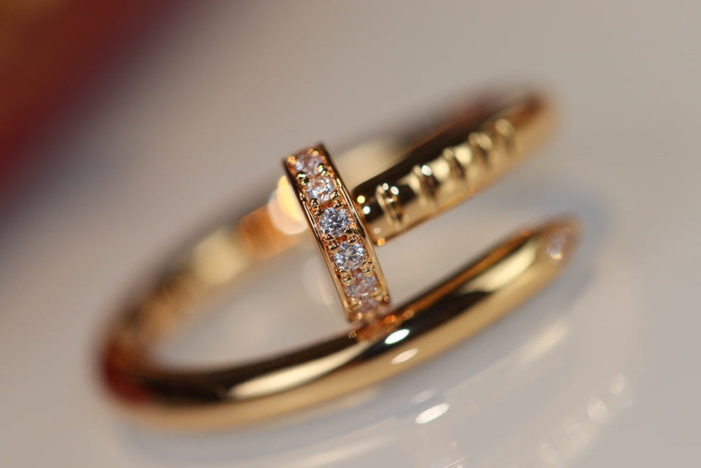 ¡®Lumi¡¯JUSTE RING 2.65MM GOLD DIAMOND