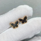 ¡®Lumi¡¯BUTTERFLY DARK MOP  EARRINGS