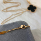 Lumi® CLOVER 25MM HALSKETTE GOLD ONYX