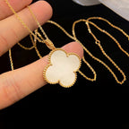 ¡®Lumi¡¯CLOVER 25MM MOP LARGE PENDANT NECKLACE