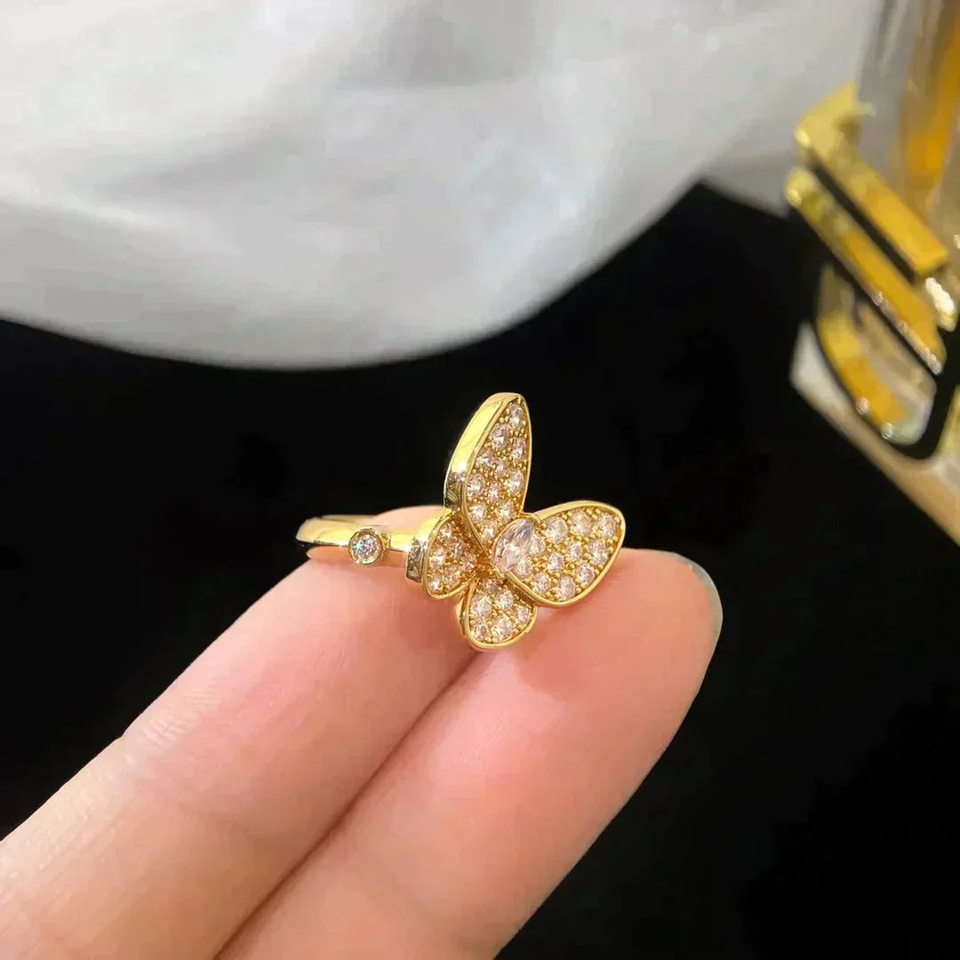 ¡®Lumi¡¯BUTTERFLY DIAMOND RING
