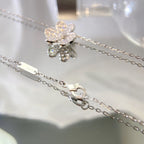 ¡®Lumi¡¯FLOWER DIAMOND NECKLACE