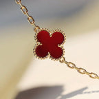 ¡®Lumi¡¯CLOVER 20 MOTIFS CARNELIAN NECKLACE