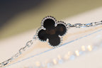 ¡®Lumi¡¯CLOVER 20 MOTIFS ONYX DIAMOND SILVER