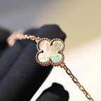 Lumi® CLOVER 20 MOTIFS DARK MOP DIAMOND NECKLACE