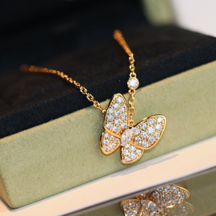 ¡®Lumi¡¯SCHMETTERLING-DIAMANT-KETTE