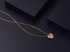 ¡®Lumi¡¯AMULETTE ROSÉGOLD ROSA MOP-HALSKETTE