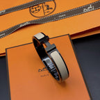 LumiH Armband 12 mm Schwarz Beige Keramik