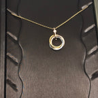 ¡®Lumi¡¯TRINITY SILBER GOLD ROSA GOLD KETTE