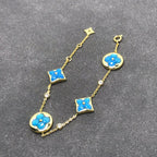 ¡®Lumi¡¯STAR AND SUN TURQUOISE 4 MOTIFS 3 DIAMONDS