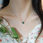 Lumi® Sonnenanhänger, roségoldene Halskette mit 1 Diamanten