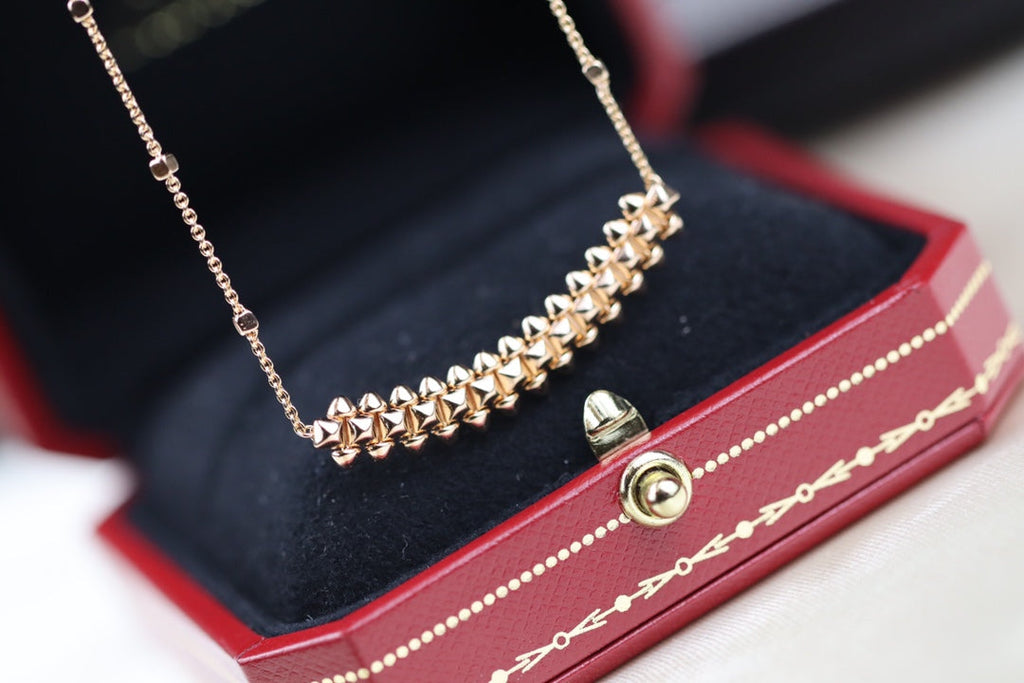 ¡®Lumi¡¯CLASH PINK GOLD NECKLACE