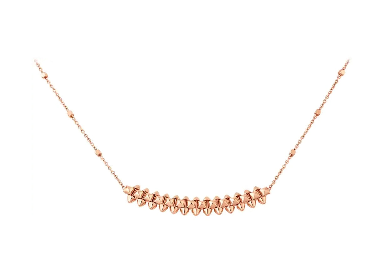 ¡®Lumi¡¯CLASH PINK GOLD NECKLACE